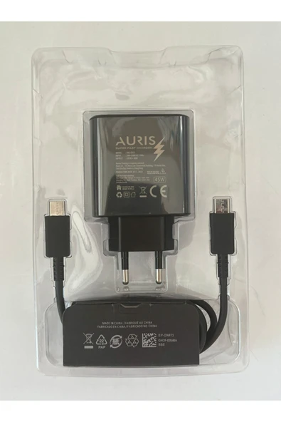 AURISS AURIS ARS-CH35 45W Süper Hızlı Şarj Cihazı - 2'li USB-C'den Type-C'ye Şarj - Resim 3