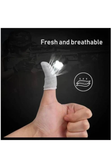 ExtremeGoodShop 2 Çift 4 Adet Pubg Ve Diğer Oyunlar Için Hızlı Oyun Parmak Eldiveni - Resim 3