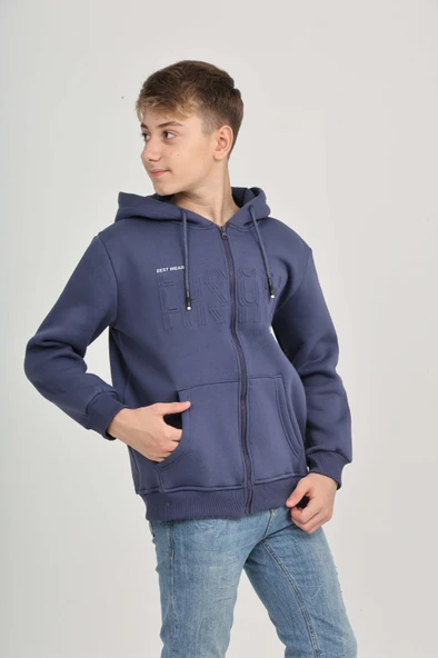 Toontoy Erkek Çocuk Luxury Baskılı Hırka - 6