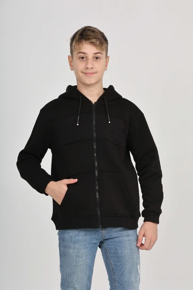 Toontoy Erkek Çocuk Imposıtıve Baskılı Hırka - 5