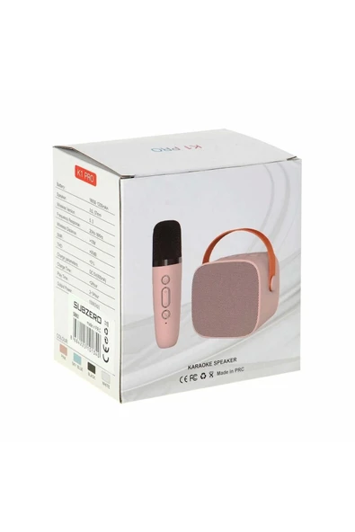 jetlegelsin Auris Speaker Müzik Çalar Hoparlör Mikrofonlu - Resim 7