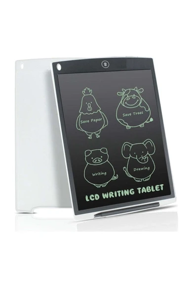 Subzero Tablet Lcd 8.5 Inç Dijital Kalemli Çevre Dostu Çizim Yazı Tahtası Yeşil Renk - Resim 2