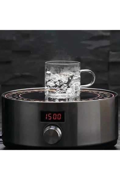 Cam Bardak Kupa Seti 125ml Isıya Ateşe Dayanıklı Çay Kahve Espresso Bardağı Kulplu Fincan 6 Adet - 5