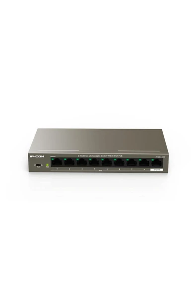 Ip-Com G1109P-8-102W 8Ge Rj45 Ports Poe,1Ge Rj45 Ports Nonpoe,Poe Pwr Bdgt:92W Desktop Metal Case - 1
