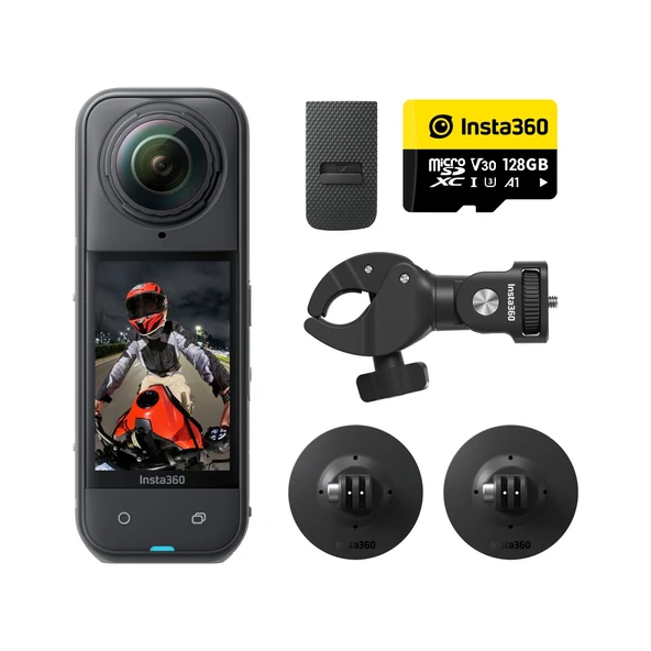İnsta360 X5 Motorcycle Bundle Aksiyon Kamerası