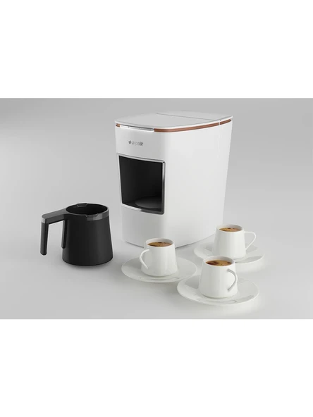 Arçelik K 3400 Beyaz Kahve Makinası - 4