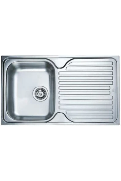 Teka - PRINCESS 50 B - Ankastre Sağ Damlalıklı Eviye - Mikroketen Dokulu - 86 cm - 40109053