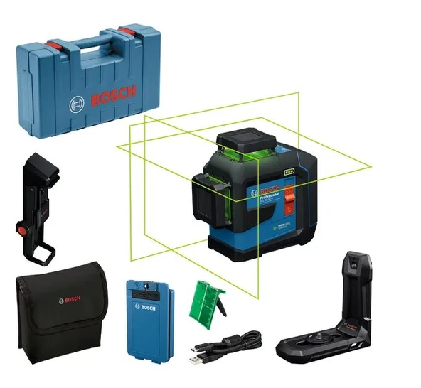 Bosch GLL 80-33 G BA 3.7V 3.0Ah XL Lityum iyon akü  0 601 065 501 ürün görseli 1