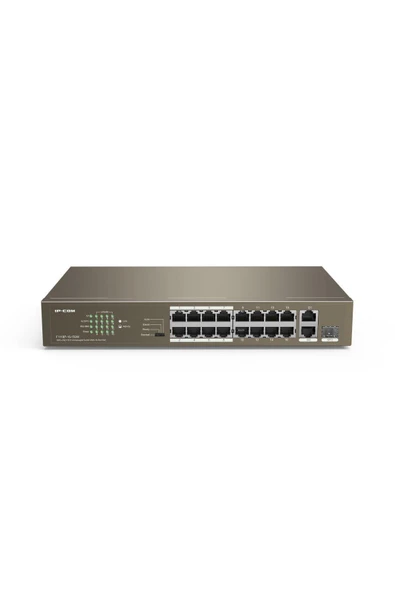 Ip-Com F1118P-16-150W - 16* Fe Ports+1 Ge+1 Sfp Unmanagement Poe+ Switch - 1