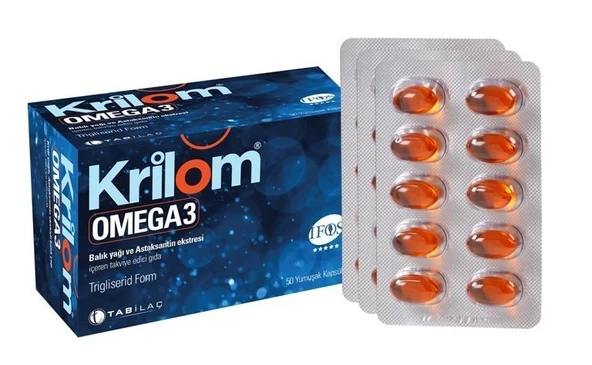 Tab Krilom Omega-3 50 Softjel ürün görseli