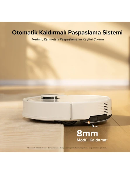 Roborock S8 Pro Akıllı Robot Süpürge Beyaz - 4