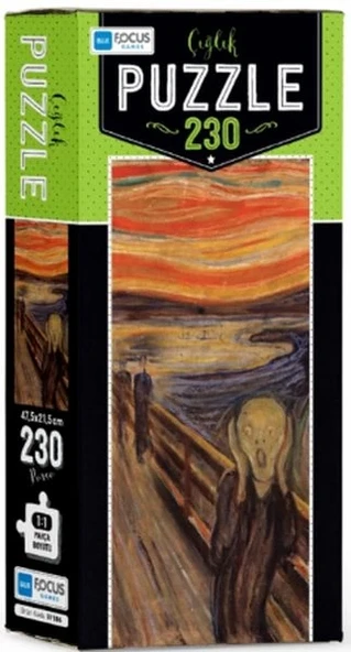 Blue Focus Çığlık - Puzzle 230 Parça ürün görseli