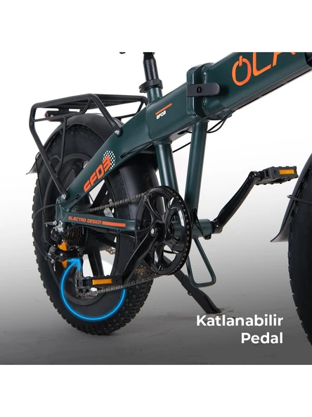 Ola Efd3 Gizli Bataryalı Katlanabilir Elektrikli Bisiklet 20 - 5