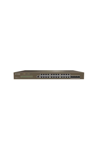 Ip-Com G5328F Managed,L3, 24Ge Rj45 Ports,4Ge Sfp Port,19'Rackmountable - 1