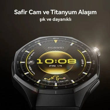 Huawei Watch GT 6 Pro 46mm Siyah Akıllı Saat - 3