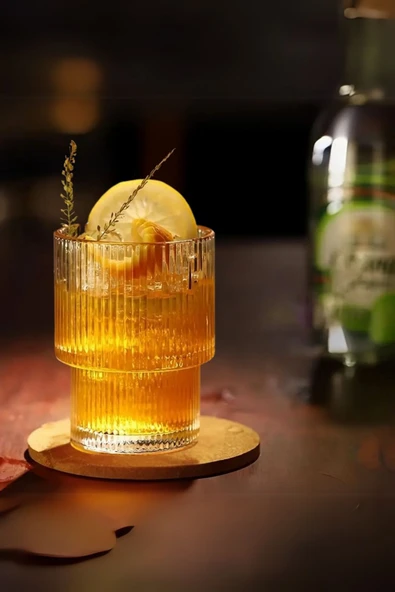 Mithra Life 4 Adet 200 ML Origami Stil Isıya Dayanıklı Su Meşrubat Kahve Cam Bardak MIT1198 ürün görseli