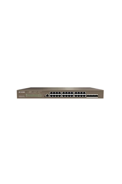 Ip-Com G5328P-24-410W Managed,L3, 24Ge Rj45 Ports Poe,4Ge Sfp Ports,Poepwr Bud.370W Rack Mountable - 1