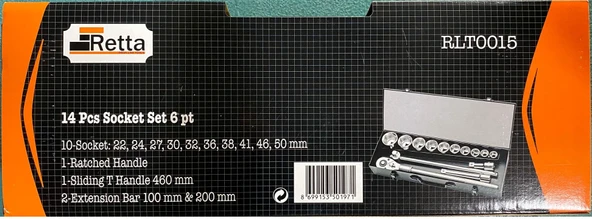 Retta 3/4 Lokma Takımı 6 Köşe 14 Pcs RLT0015 - 2