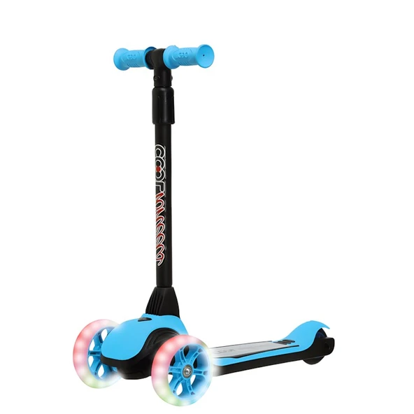 Cool Wheels Cortix Mavi Işıklı 3 Tekerlekli Çocuk Scooter - 1