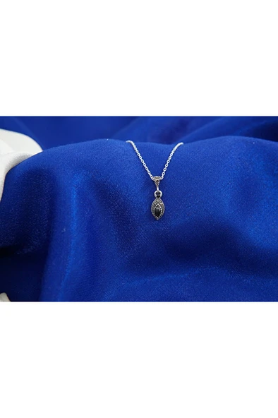 oltutaşı ay ışığı gümüş kolye sk00012 ürün görseli 1