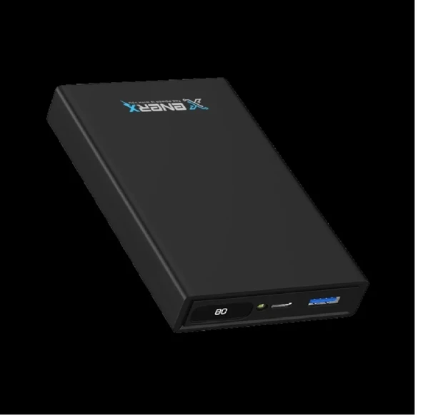 eNeRX Powerbank 20000 mAh 22.5 Watt Dijital Göstergeli ENR-P20188DT Siyah - 1