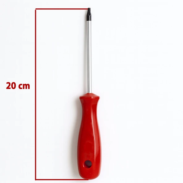 Torx Tornavida 20 mm Hızlı ve Pratik Montaj İçin Torks Uyumlu Güçlü Çelik Tornavida - Resim 3