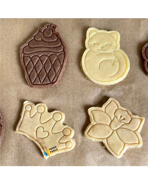 Gıda Uyumlu Özel Tasarım Kurabiye Kalıbı ve Şekillendirici - KRB0021 - Resim 4