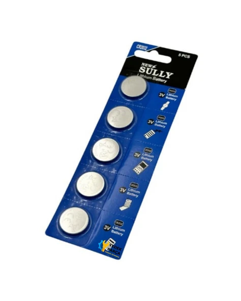 SULLY CR2032 Düğme Pil 5li ürün görseli
