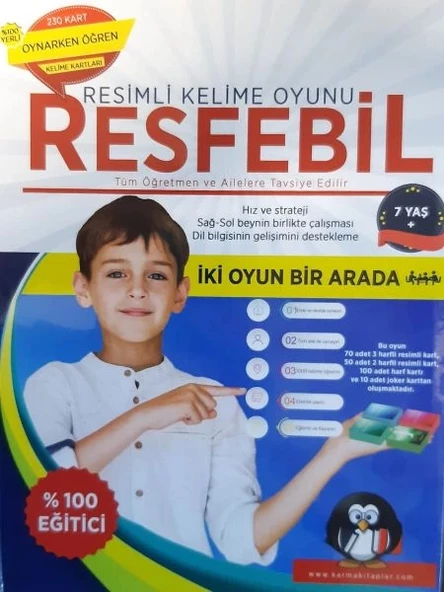 Resimli Kelime Oyunu Resfebil ürün görseli