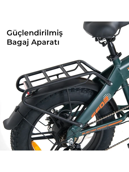 Ola Efd3 Gizli Bataryalı Katlanabilir Elektrikli Bisiklet 20 - 7