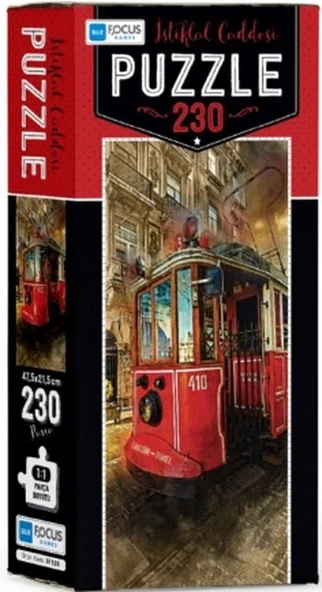 Blue Focus İstiklal Caddesi - Puzzle 230 Parça ürün görseli