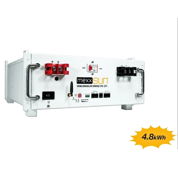 Mexxsun Lityum Akü 48V 100Ah LiFePo4 - 1