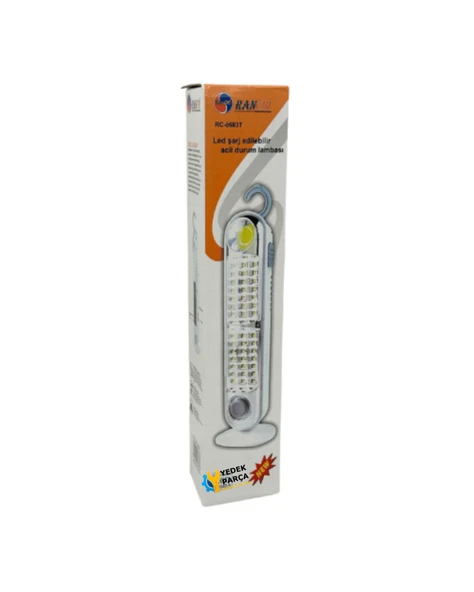 Ranchi RC-6855T 45 LED Güneş Enerjili Şarjlı Acil Durum Işığı – 5 Fonksiyonlu Kamp Lambası - 2