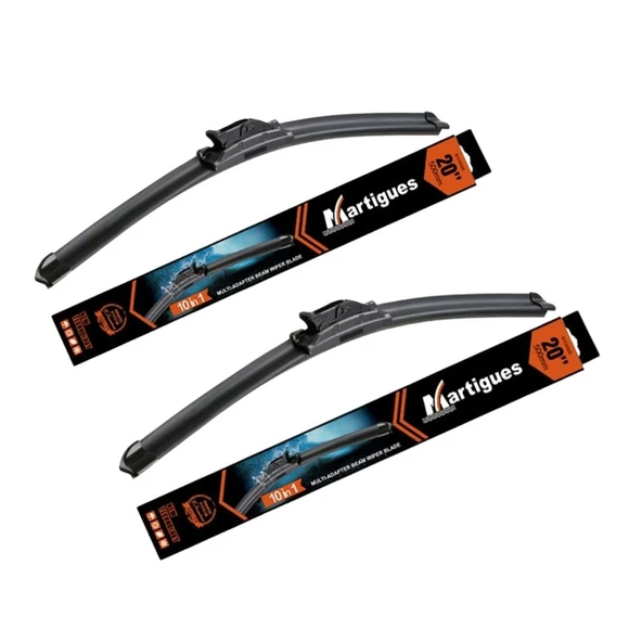 Doblo I Silecek Takımı 2000-2010 Uyumlu 530mm + 450mm (10 Aparatlı) ürün görseli 1