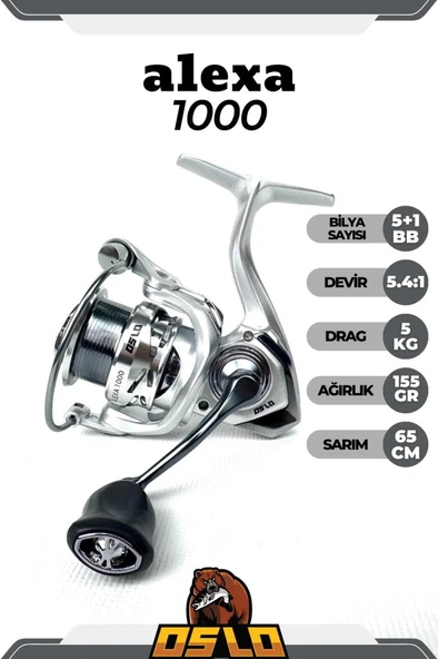 Oslo Alexa 1000 LRF Olta Makinesi - 1