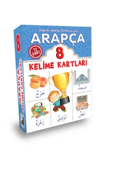 Arapça Kelime Kartları (8. Sınıf) ürün görseli