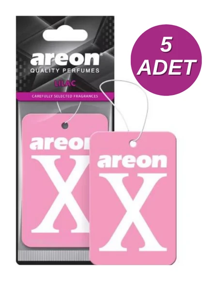 Areon X Lilac 5'li Oto Araç Kokusu ürün görseli