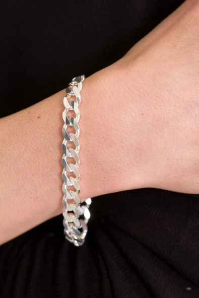 ANDA 925 Ayar Gümüş Gurmet Bileklik 9.65 Mm - Resim 3