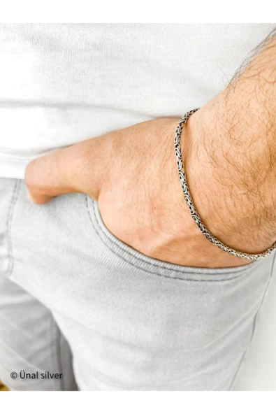ÜNAL SİLVER Kral Bileklik (gümüş) ürün görseli