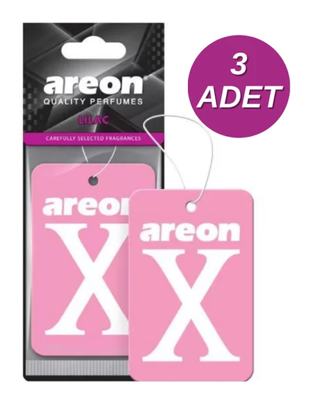 Areon X Lilac 3'lü Oto Araç Kokusu ürün görseli