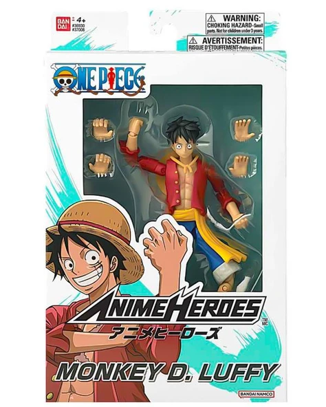 Bandai Anime Heroes One Piece Monkey D. Luffy Eklemli 16 cm Figür 37008 ürün görseli