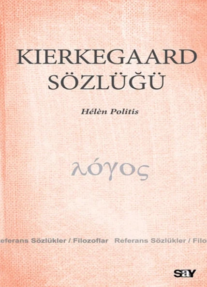 Kierkegaard Sözlüğü ürün görseli