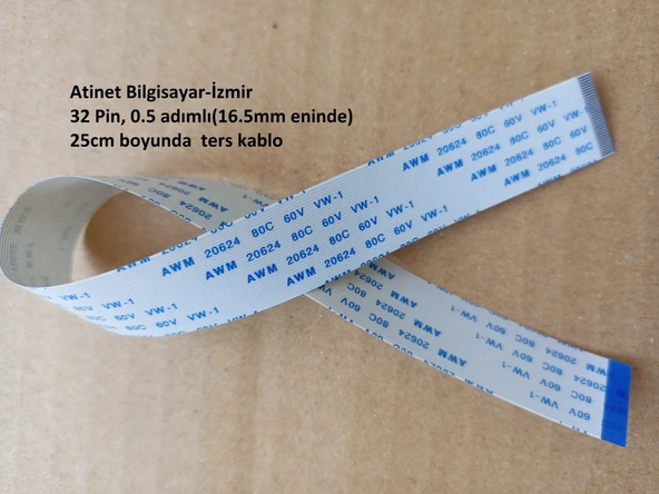 Awm 20624 80c 60v Vw-1 Flex Kablo 32pin 25 cm 32-0.5-25B