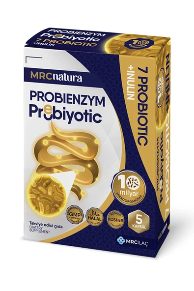 Mrc Natura Probienzym Probiyotik 10 Milyar Inulin Prebiyotik 5 Kapsül - 2