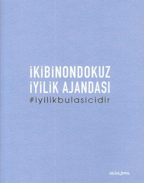 2019 İyilik Ajandası İyilik Bulaşıcıdır Orta Boy Beyaz ürün görseli