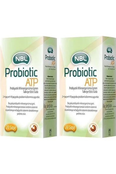 NBL Probiotic Atp ''20'' Saşe - 2 ADET - SKT:11/2026 ürün görseli 1