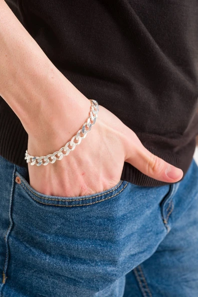 ANDA 925 Ayar Gümüş Gurmet Bileklik 9.65 Mm ürün görseli