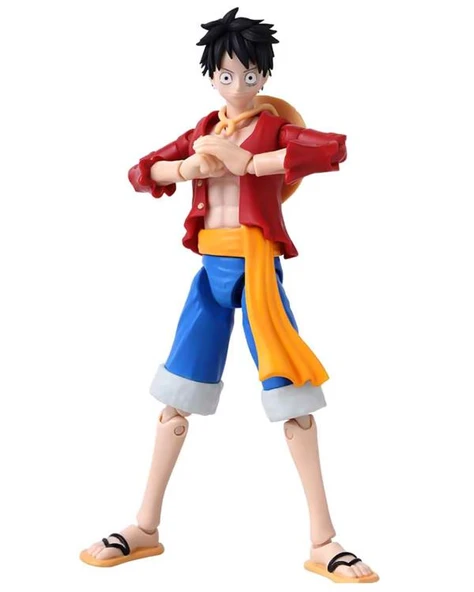 Bandai Anime Heroes One Piece Monkey D. Luffy Eklemli 16 cm Figür 37008 - Resim 3