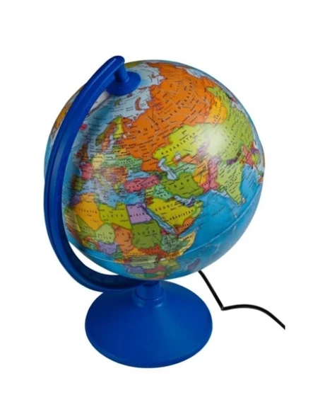 26cm Siyasi Işıklı Dünya Küresi Br-805 ürün görseli