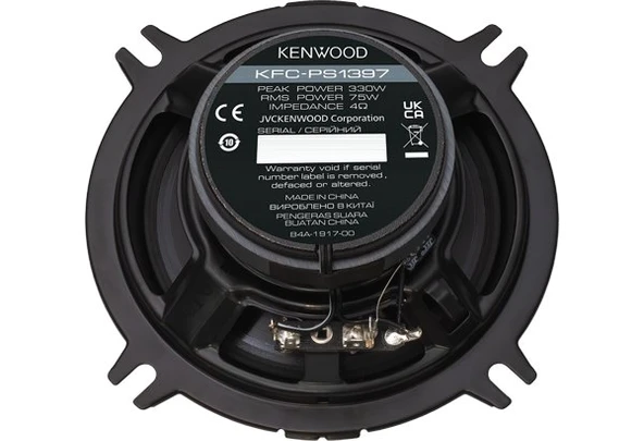 Kenwood KFC-PS1397 13 cm 2 yollu Performans Standart Serisi Hoparlör Sistemi Amfi Uyumlu - Resim 5